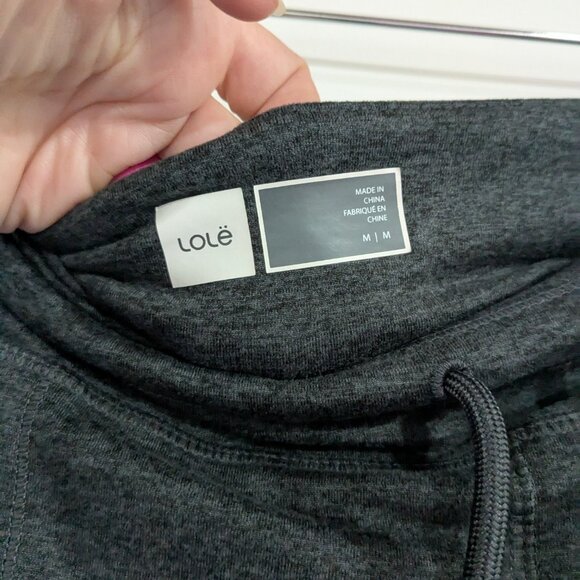 Lole Drawstrin Joggers Charcoal Grey Size Medium - Picture 3 of 5